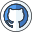 Icône logo de github